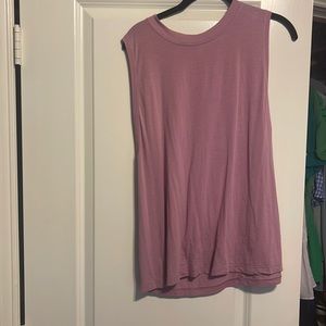 Dusty Pink Lululemon “Muscle” Tank